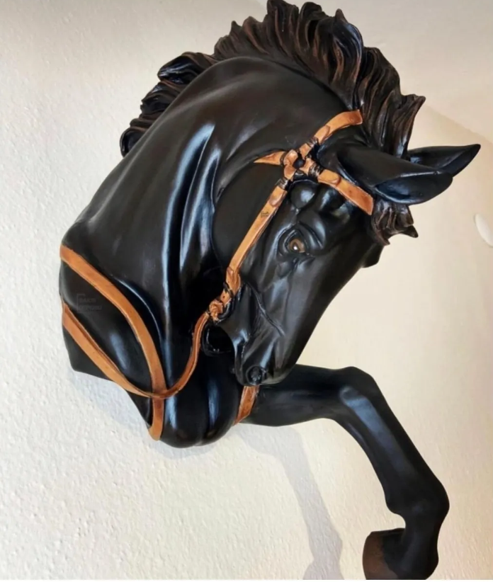 Horse Head Wall Sculpture, Horse Head Wall Decor , Equestrian Wall Decor, Gift For Horse Lovers, Horse Wall Sculpture, Horse Wall Decor