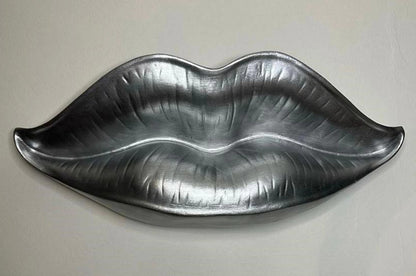 Scultura 3D di grandi labbra per decorazione murale, arte murale a forma di bacio, arte murale moderna di labbra, decorazione murale di labbra, decorazione murale di baci, decorazione murale di grandi labbra 3D,