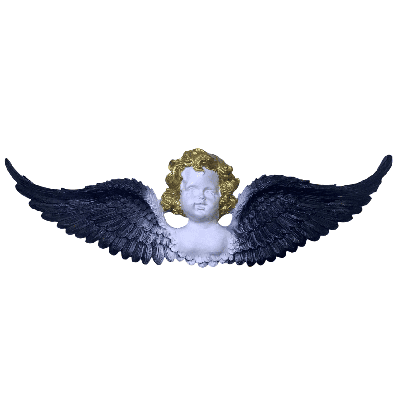 Handmade Wall Angel Decor, Angel Wall Hanging, Handmade Angel Wall Art, Handmade Wall Angel Statue, Wall Angel Sculpture, Angel Wall Decor