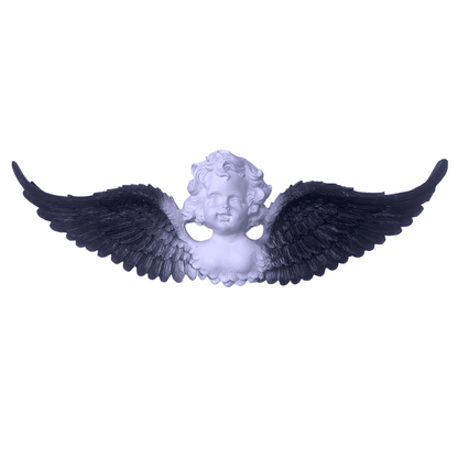 Handmade Wall Angel Decor, Angel Wall Hanging, Handmade Angel Wall Art, Handmade Wall Angel Statue, Wall Angel Sculpture, Angel Wall Decor