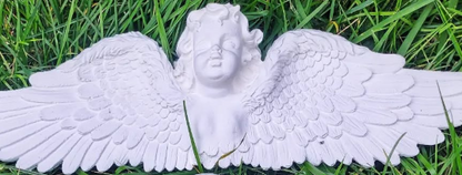 Handmade Wall Angel Decor, Angel Wall Hanging, Handmade Angel Wall Art, Handmade Wall Angel Statue, Wall Angel Sculpture, Angel Wall Decor