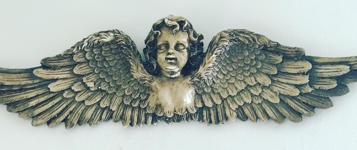 Handmade Wall Angel Decor, Angel Wall Hanging, Handmade Angel Wall Art, Handmade Wall Angel Statue, Wall Angel Sculpture, Angel Wall Decor