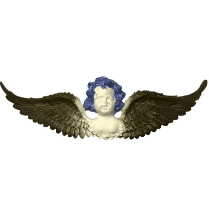 Handmade Wall Angel Decor, Angel Wall Hanging, Handmade Angel Wall Art, Handmade Wall Angel Statue, Wall Angel Sculpture, Angel Wall Decor