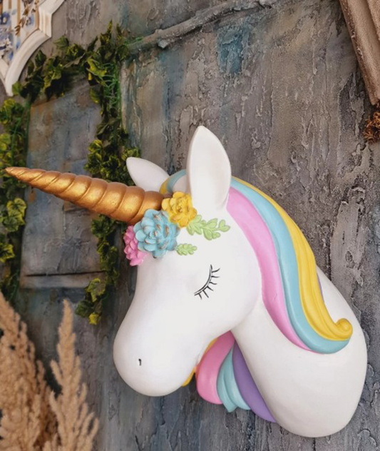 Handmade 3D Unicorn Wall Art, Handmade Unicorn Wall Decor, Handmade 3D Unicorn Horse Wall Art, Handmade 3D Horse Wall Art, Horse Wall Art