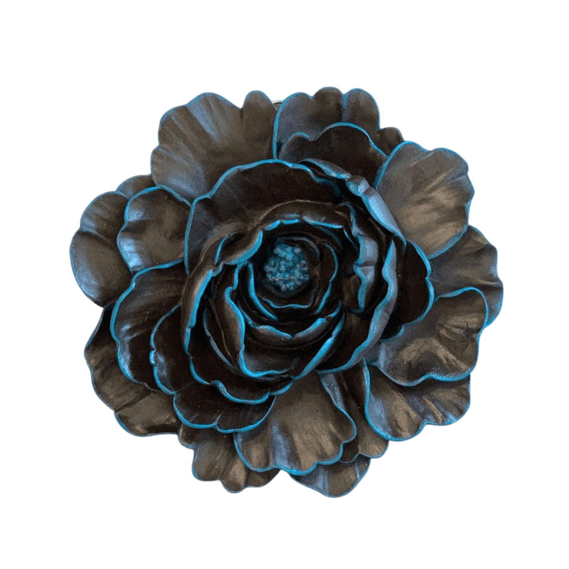 Handmade Lotus Flower Wall Art, Polyester Sculpture, Zen Home Decor, Spiritual Wall Hanging