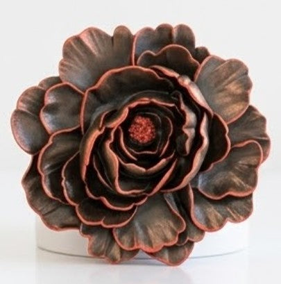 Handmade Lotus Flower Wall Art, Polyester Sculpture, Zen Home Decor, Spiritual Wall Hanging