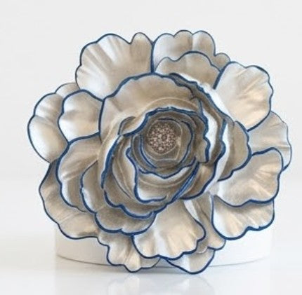 Handmade Lotus Flower Wall Art, Polyester Sculpture, Zen Home Decor, Spiritual Wall Hanging