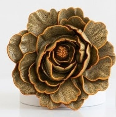 Handmade Lotus Flower Wall Art, Polyester Sculpture, Zen Home Decor, Spiritual Wall Hanging