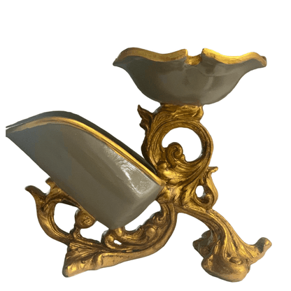 Vintage Style Wine Bottle Holder, Elegant Baroque Style Wine Rack, Sophisticated Wine Rack, Artistic Wine Rack Sculpture, Wine Rack Statue