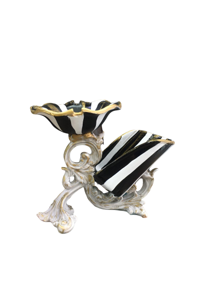 Vintage Style Wine Bottle Holder, Elegant Baroque Style Wine Rack, Sophisticated Wine Rack, Artistic Wine Rack Sculpture, Wine Rack Statue
