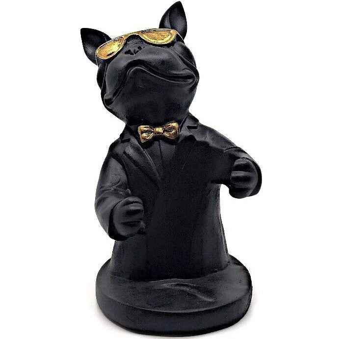 Bulldog Wine Holder Statue, Bulldog Wine Rack, Dog Wine Holder, French Bulldog Bottle Holder, Dog Wine Rack, Stylish Dog Wine Rack Decor
