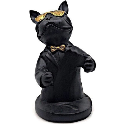 Bulldog Wine Holder Statue, Bulldog Wine Rack, Dog Wine Holder, French Bulldog Bottle Holder, Dog Wine Rack, Stylish Dog Wine Rack Decor