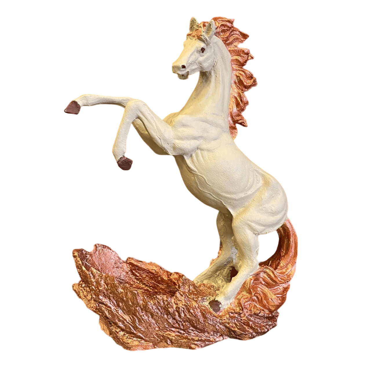 Rearing Horse Wine Rack, Polyester Horse Wine Holder, Equestrian Wine Rack Sculpture, Horse Standing Wine Rack, Polyester Horse Wine Rack