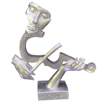 Violin Player Sculpture, Violin Player Figurine, Musician Figurine, Violinist Statue, Violinist Figurine, Violinist Sculpture, Violin Decor