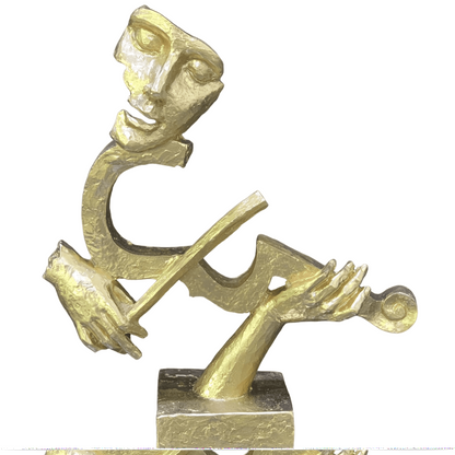 Violin Player Sculpture, Violin Player Figurine, Musician Figurine, Violinist Statue, Violinist Figurine, Violinist Sculpture, Violin Decor