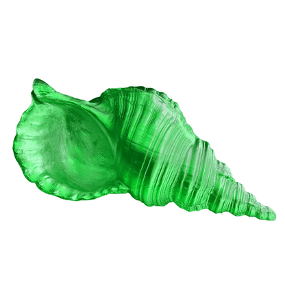 Large Sea Shell Statue, Polyester Sea Shell Sculpture, Elegant Sea Shell Decor, Beach Inspired Shell Sculpture, Coastal Shell Accent Decor