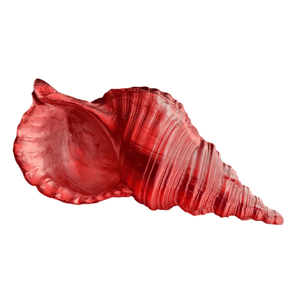 Large Sea Shell Statue, Polyester Sea Shell Sculpture, Elegant Sea Shell Decor, Beach Inspired Shell Sculpture, Coastal Shell Accent Decor