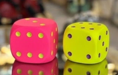 Decorative Dice Set, Unique Gaming Room Decor, Cool Car Decor, Polyester Dice Set, Dice Sculpture, Dice Decor, Dice Statue, Lucky Dice Decor, Lucky Dice Statue