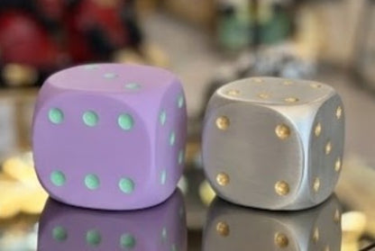 Decorative Dice Set, Unique Gaming Room Decor, Cool Car Decor, Polyester Dice Set, Dice Sculpture, Dice Decor, Dice Statue, Lucky Dice Decor, Lucky Dice Statue