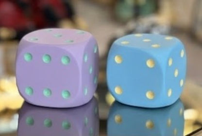 Decorative Dice Set, Unique Gaming Room Decor, Cool Car Decor, Polyester Dice Set, Dice Sculpture, Dice Decor, Dice Statue, Lucky Dice Decor, Lucky Dice Statue