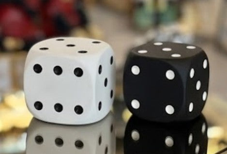 Decorative Dice Set, Unique Gaming Room Decor, Cool Car Decor, Polyester Dice Set, Dice Sculpture, Dice Decor, Dice Statue, Lucky Dice Decor, Lucky Dice Statue