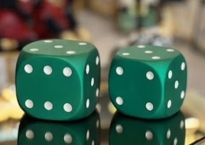 Decorative Dice Set, Unique Gaming Room Decor, Cool Car Decor, Polyester Dice Set, Dice Sculpture, Dice Decor, Dice Statue, Lucky Dice Decor, Lucky Dice Statue