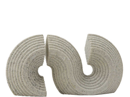 Modern Ceramic Bookends, Minimalist Ceramic Bookend, Geometric Design Ceramic Bookends, Abstract Ceramic Bookends, Ceramic Bookends