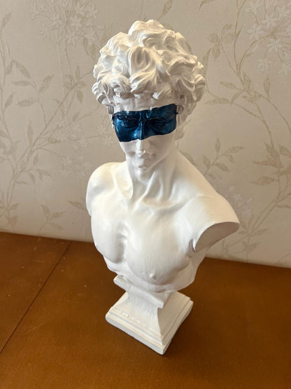David Bust Decorative Sculpture, Greek Statue Decor, Abstract Classical Bust Statue, Modern Art Sculpture, David Bust, David Sculpture, David Bust Decor, David Decor, David Statue