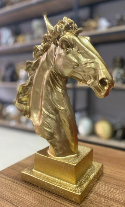 Elegant Horse Bust Statue, Horse Bust Figurine, Elegant Horse Head Bust, Rustic Horse Bust, Antique Horse Head Statue, Horse Head Bust Decor
