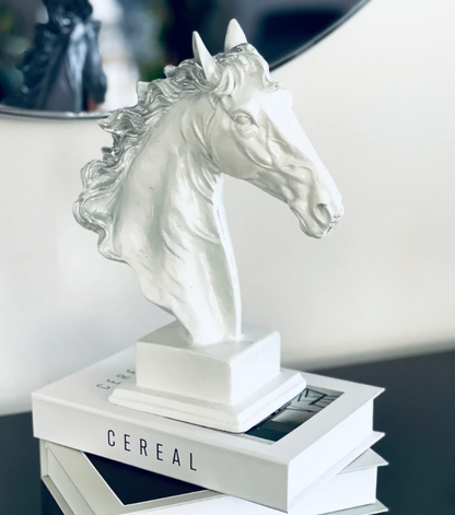 Elegant Horse Bust Statue, Horse Bust Figurine, Elegant Horse Head Bust, Rustic Horse Bust, Antique Horse Head Statue, Horse Head Bust Decor