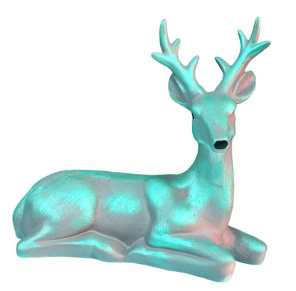 Handmade Deer Decor, Handmade Deer Figurine, Handmade Deer Sculpture, Handmade Deer Statue, Handmade Animal Decor, Elegant Deer Sculpture