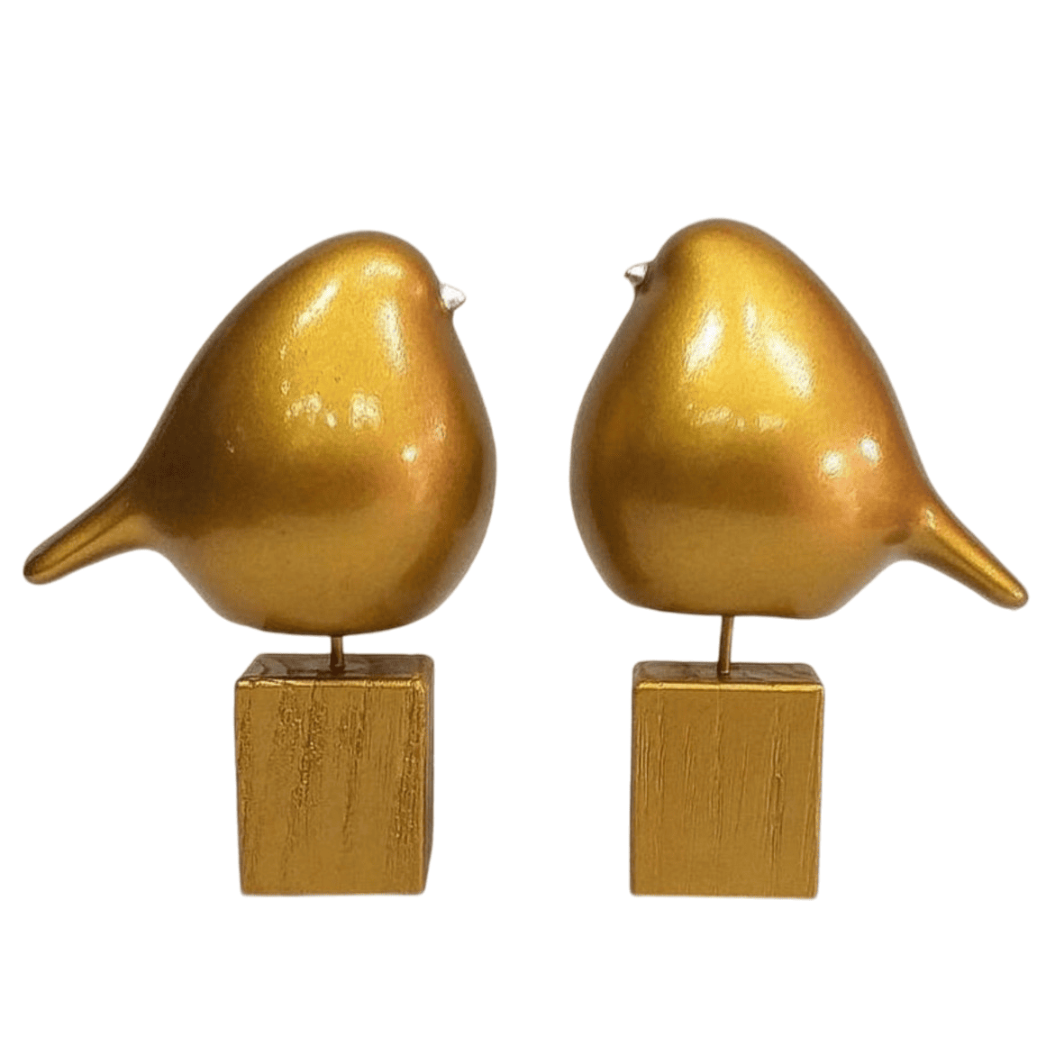 Handmade Bird Bookends Decor, Bird Bookends Sculpture Set, Bird Statue Bookend, Abstract Sculpture Bookends, Animal Bookends Decor