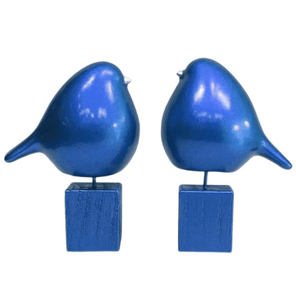 Handmade Bird Bookends Decor, Bird Bookends Sculpture Set, Bird Statue Bookend, Abstract Sculpture Bookends, Animal Bookends Decor
