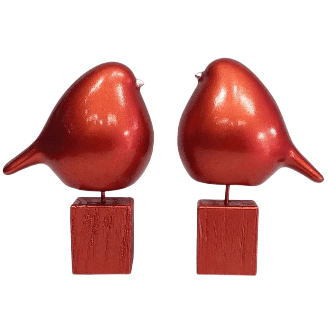 Handmade Bird Bookends Decor, Bird Bookends Sculpture Set, Bird Statue Bookend, Abstract Sculpture Bookends, Animal Bookends Decor