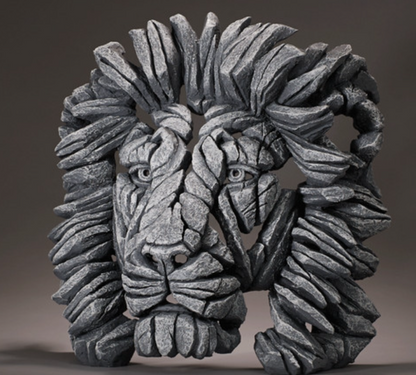 Handcrafted Lion Head Sculpture, Lion Head Sculpture, Jungle King Lion Sculpture, Hand Painted Lion Head Sculpture, Handmade Lion Sculpture