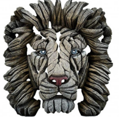 Handcrafted Lion Head Sculpture, Lion Head Sculpture, Jungle King Lion Sculpture, Hand Painted Lion Head Sculpture, Handmade Lion Sculpture