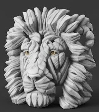 Handcrafted Lion Head Sculpture, Lion Head Sculpture, Jungle King Lion Sculpture, Hand Painted Lion Head Sculpture, Handmade Lion Sculpture