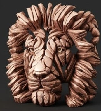 Handcrafted Lion Head Sculpture, Lion Head Sculpture, Jungle King Lion Sculpture, Hand Painted Lion Head Sculpture, Handmade Lion Sculpture