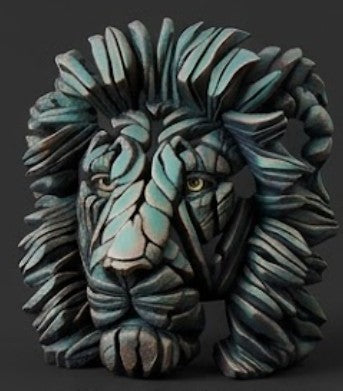 Handcrafted Lion Head Sculpture, Lion Head Sculpture, Jungle King Lion Sculpture, Hand Painted Lion Head Sculpture, Handmade Lion Sculpture