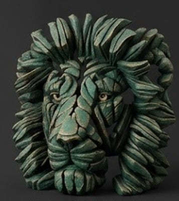 Handcrafted Lion Head Sculpture, Lion Head Sculpture, Jungle King Lion Sculpture, Hand Painted Lion Head Sculpture, Handmade Lion Sculpture