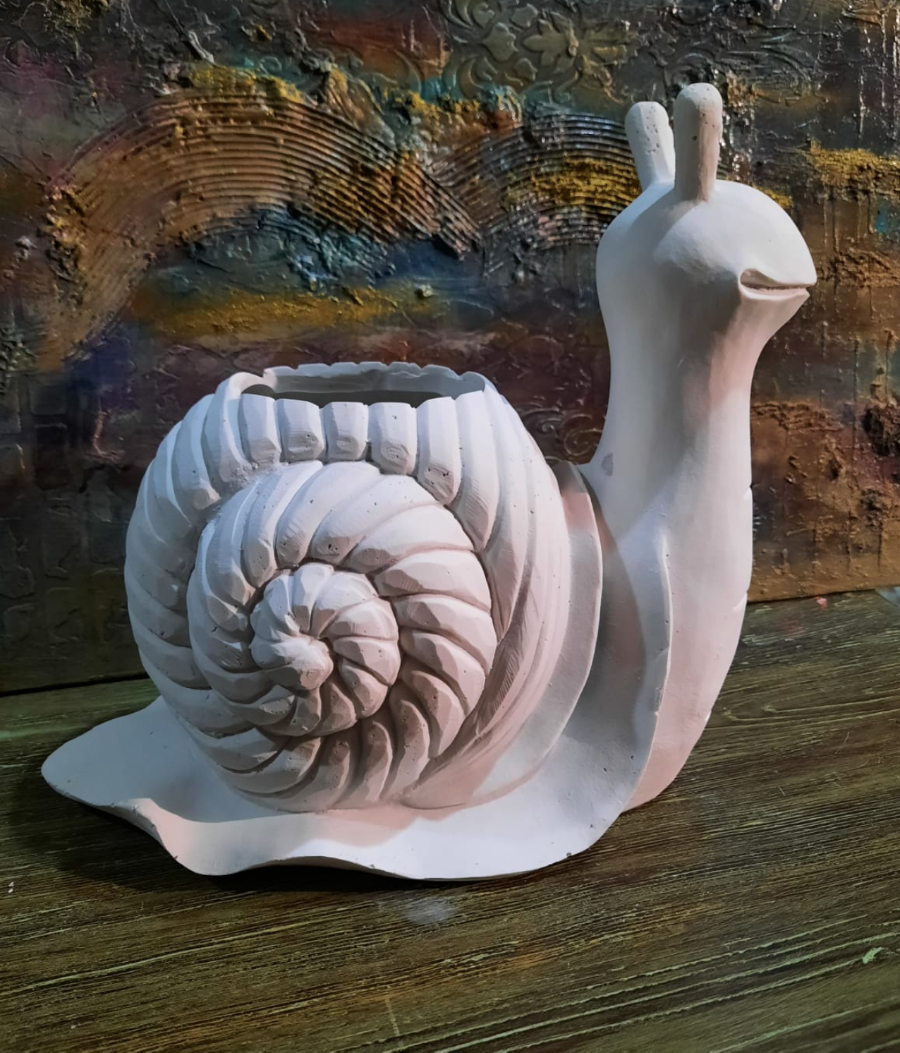 Cute Snail Pot Planter, Decorative Snail Pot, Snail Decorative Vase, Animal Shaped Snail Pot, Snail Planter Pot, Snail Shaped Flower Pot