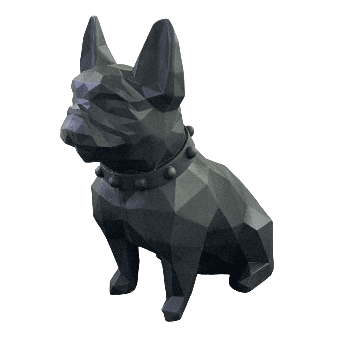 Cubic Bulldog Sculpture, Cubic Bulldog Statue, Geometric Bulldog Statue, Modern French Bulldog Decor, Cubist Bulldog Statue, Bulldog Statue