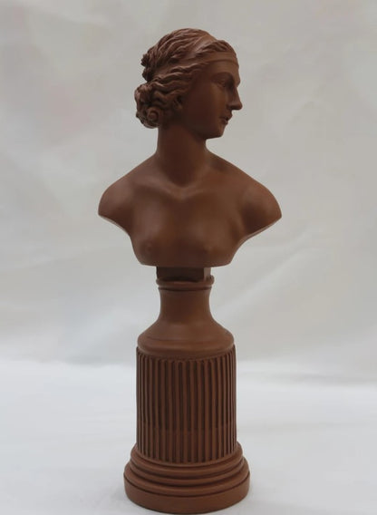 Handmade Lafayette Bust, Handmade Classical Bust, Lafayette Woman Statue, Handmade Lafayette Woman Bust, Handmade Lafayette Sculpture