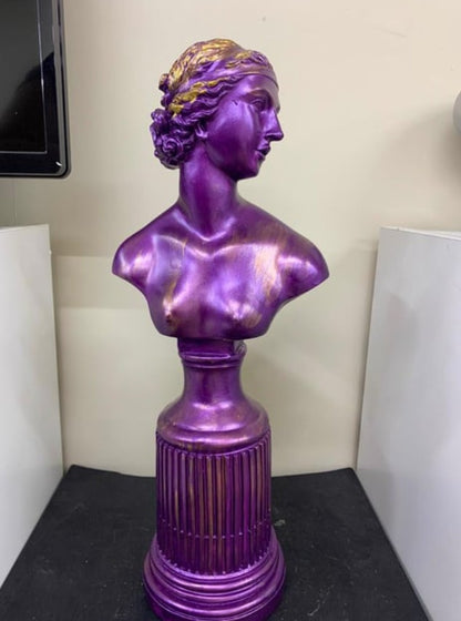 Handmade Lafayette Bust, Handmade Classical Bust, Lafayette Woman Statue, Handmade Lafayette Woman Bust, Handmade Lafayette Sculpture