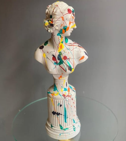 Handmade Lafayette Bust, Handmade Classical Bust, Lafayette Woman Statue, Handmade Lafayette Woman Bust, Handmade Lafayette Sculpture