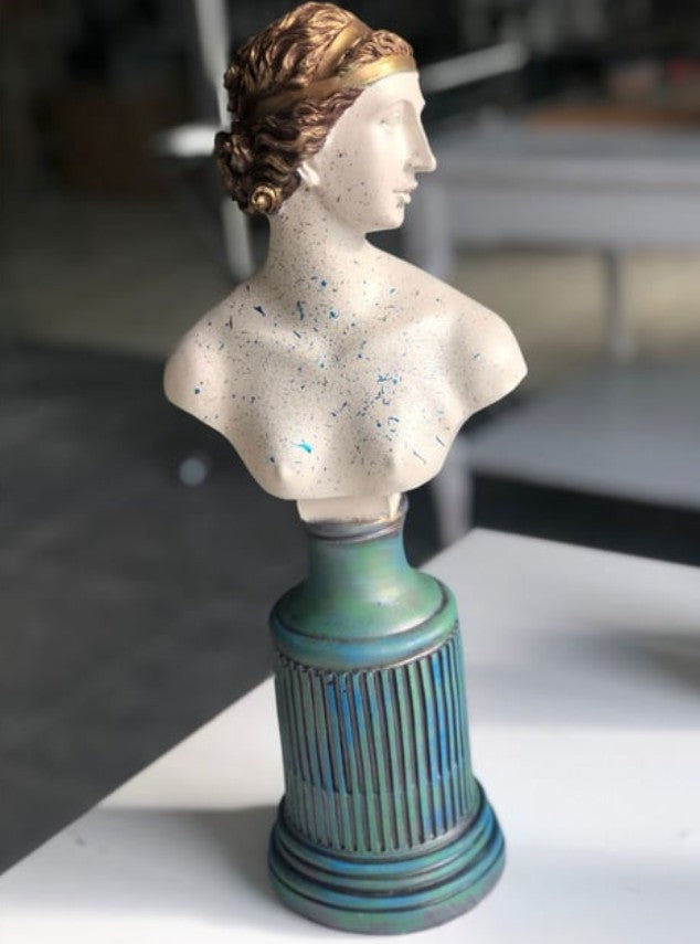 Handmade Lafayette Bust, Handmade Classical Bust, Lafayette Woman Statue, Handmade Lafayette Woman Bust, Handmade Lafayette Sculpture