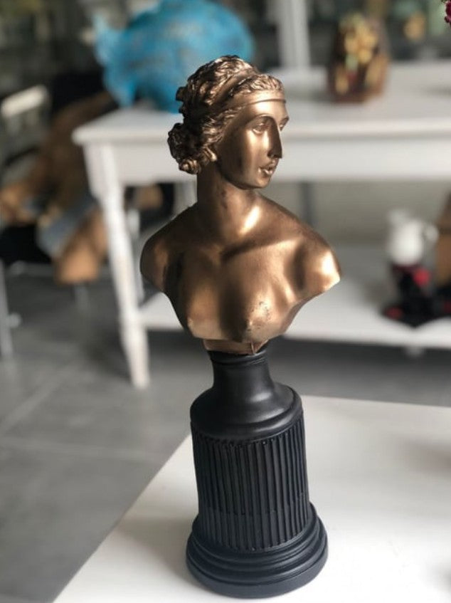 Handmade Lafayette Bust, Handmade Classical Bust, Lafayette Woman Statue, Handmade Lafayette Woman Bust, Handmade Lafayette Sculpture