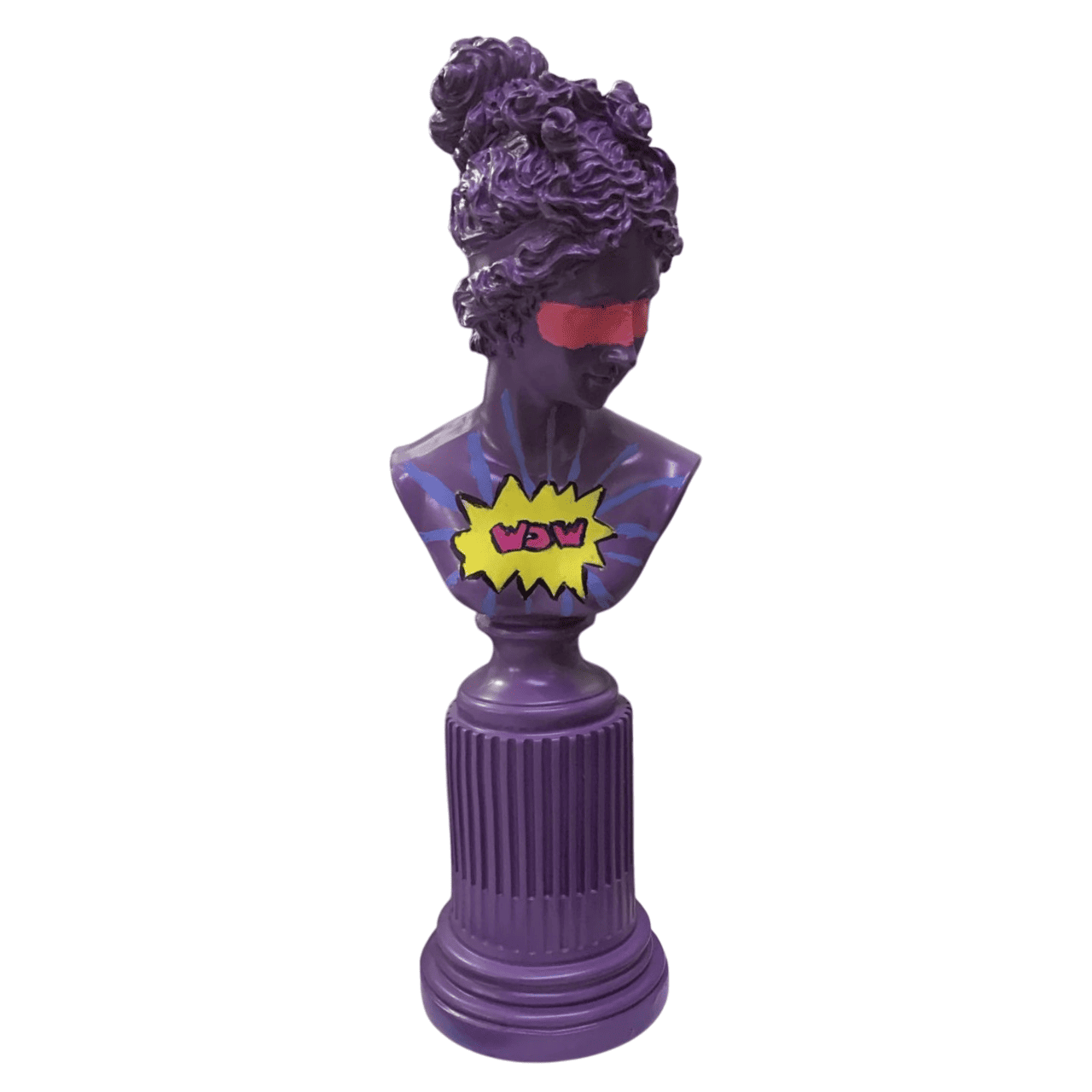 Female Bust Sculpture,Elegant Bust Statue on Decorative Pedestal, Lafayette Sculpture, Lafayette Bust Decor, Greek Bust Statue, Lafayette Bust, Lafayette Decor, Lafayette Statue