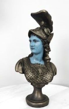 Athena Bust Sculpture, Greek Bust Statue, Polyester Ancient Greek Decor, Athena Statue, Athena Bust Statue, Athena Greek Decor, Greek Decor, Athena Statue, Athena Sculpture