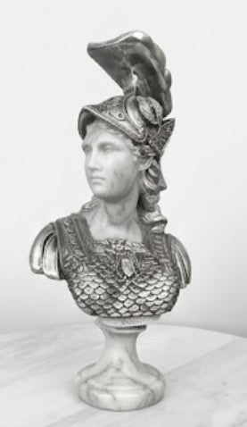 Athena Bust Sculpture, Greek Bust Statue, Polyester Ancient Greek Decor, Athena Statue, Athena Bust Statue, Athena Greek Decor, Greek Decor, Athena Statue, Athena Sculpture